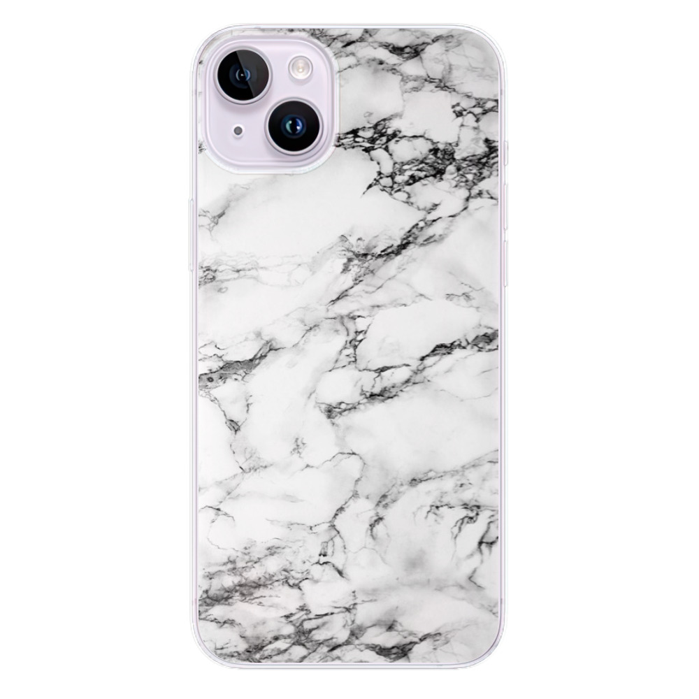 Odolné silikónové puzdro iSaprio - White Marble 01 - iPhone 14 Plus