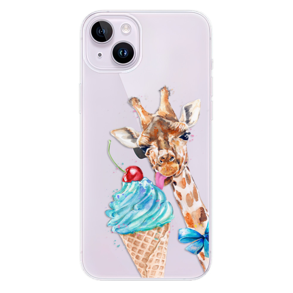 Odolné silikónové puzdro iSaprio - Love Ice-Cream - iPhone 14 Plus