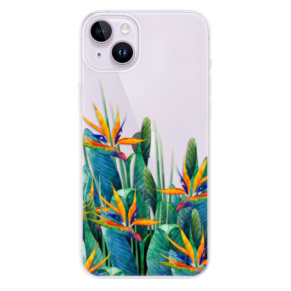 Odolné silikónové puzdro iSaprio - Exotic Flowers - iPhone 14 Plus