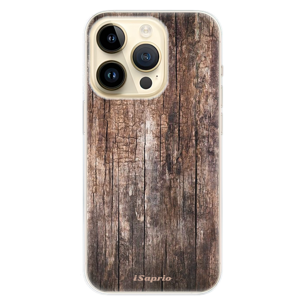 Odolné silikónové puzdro iSaprio - Wood 11 - iPhone 14 Pro