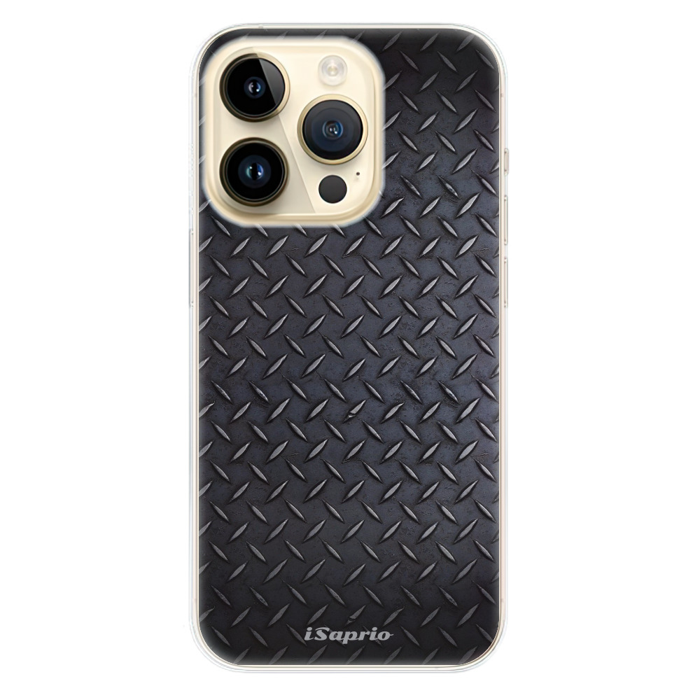 Odolné silikónové puzdro iSaprio - Metal 01 - iPhone 14 Pro