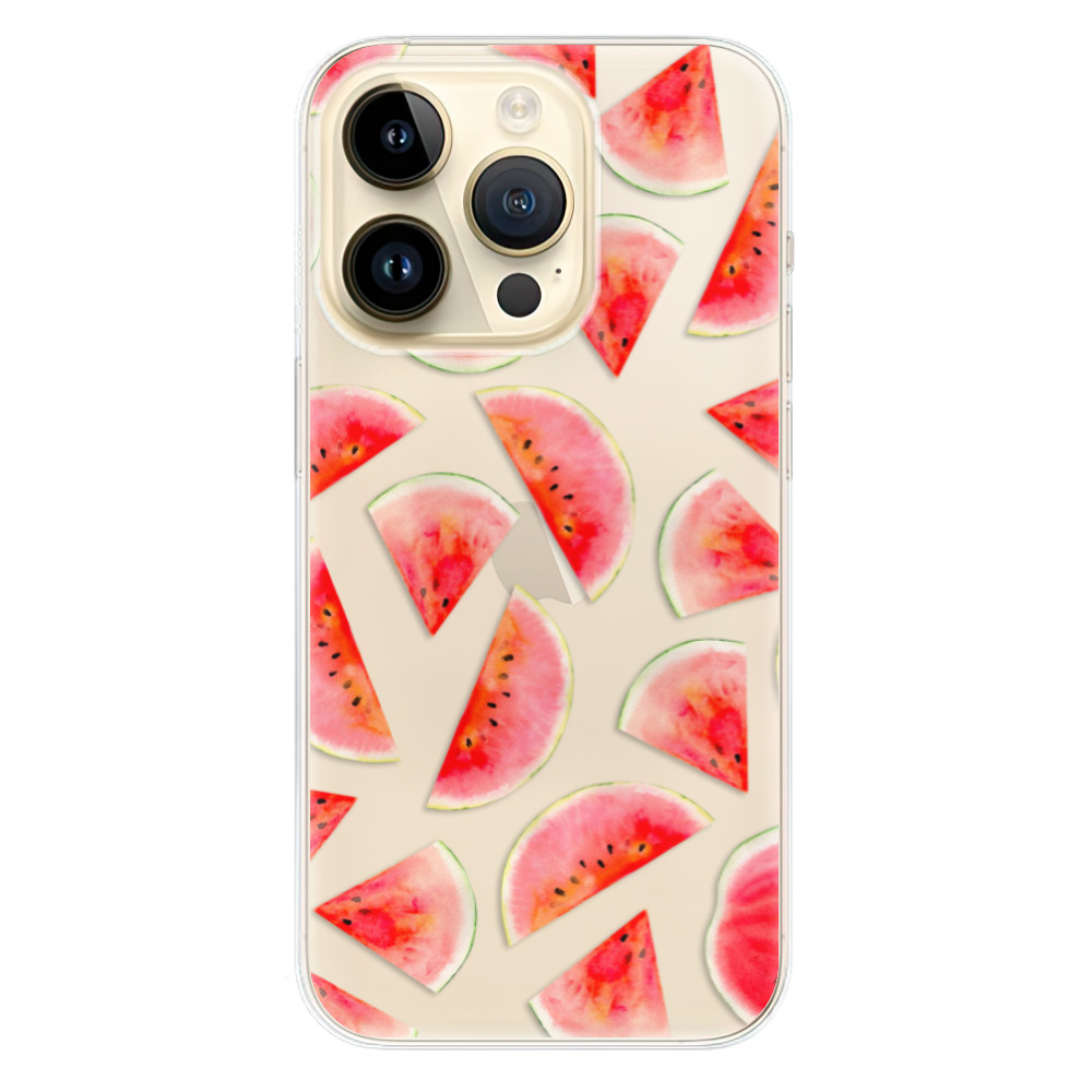 Odolné silikónové puzdro iSaprio - Melon Pattern 02 - iPhone 14 Pro