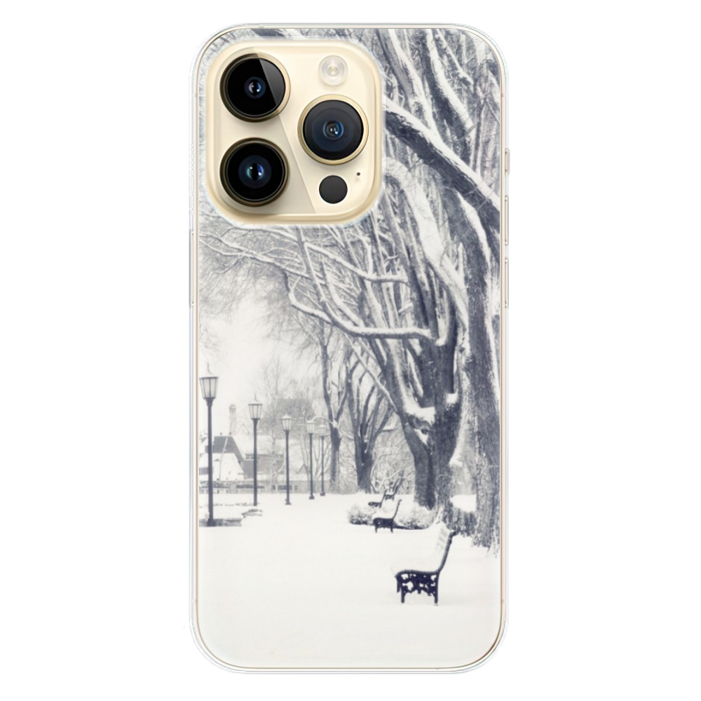 Odolné silikónové puzdro iSaprio - Snow Park - iPhone 14 Pro