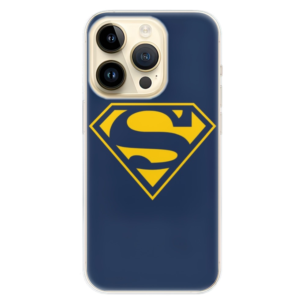 Odolné silikónové puzdro iSaprio - Superman 03 - iPhone 14 Pro