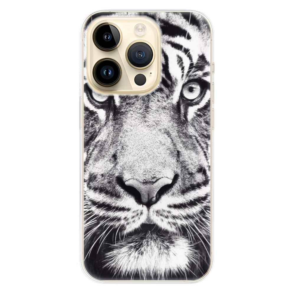 Odolné silikónové puzdro iSaprio - Tiger Face - iPhone 14 Pro