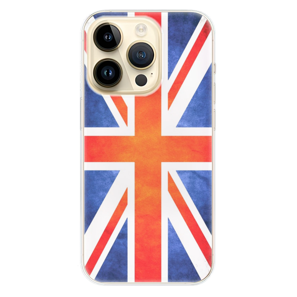 Odolné silikónové puzdro iSaprio - UK Flag - iPhone 14 Pro
