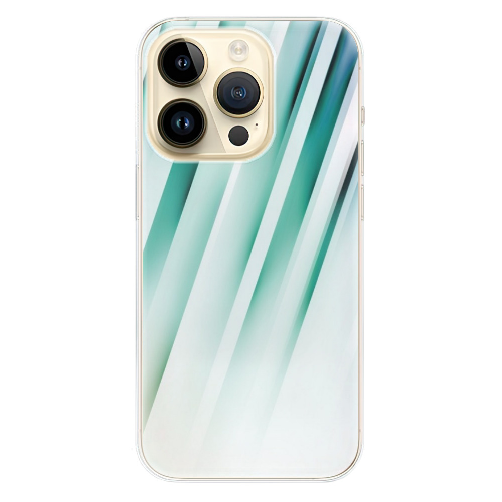 Odolné silikónové puzdro iSaprio - Stripes of Glass - iPhone 14 Pro