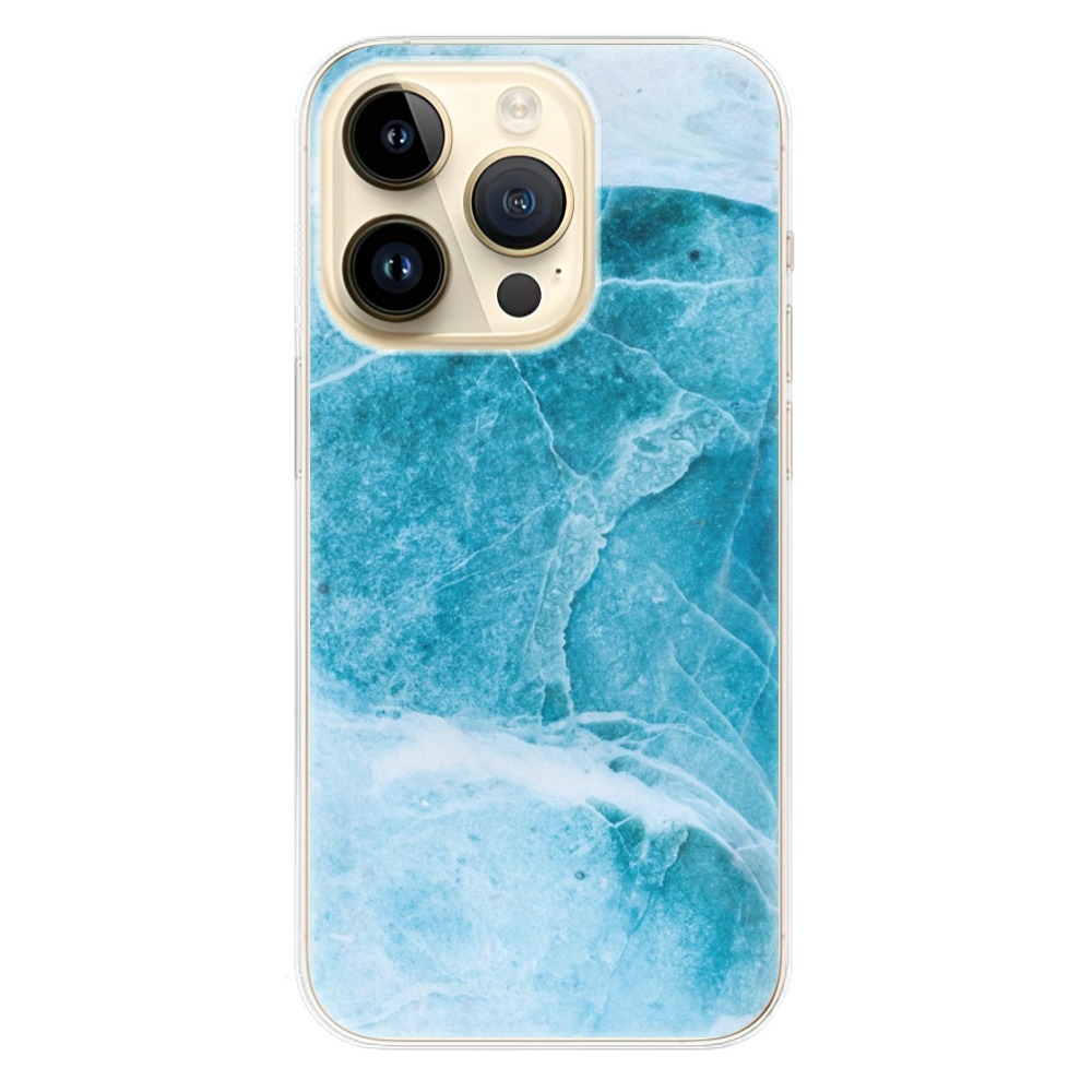 Odolné silikónové puzdro iSaprio - Blue Marble - iPhone 14 Pro