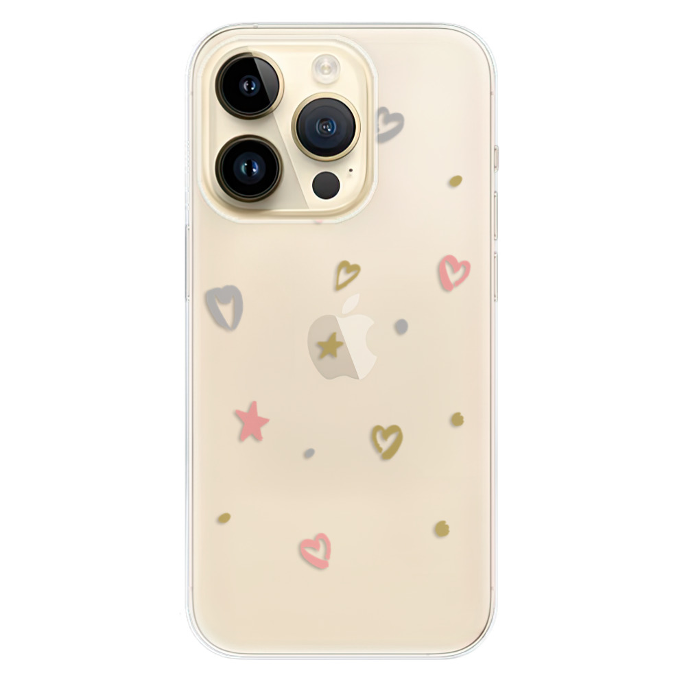 Odolné silikónové puzdro iSaprio - Lovely Pattern - iPhone 14 Pro