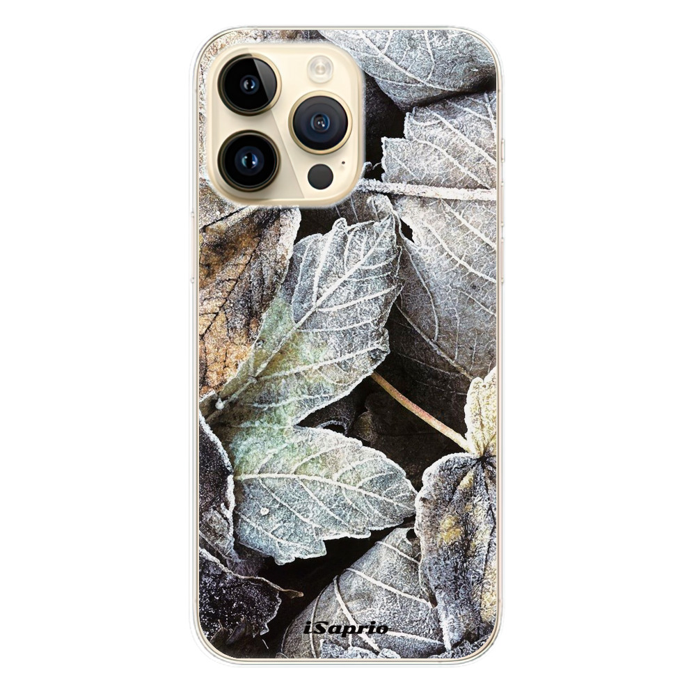 Odolné silikónové puzdro iSaprio - Old Leaves 01 - iPhone 14 Pro Max