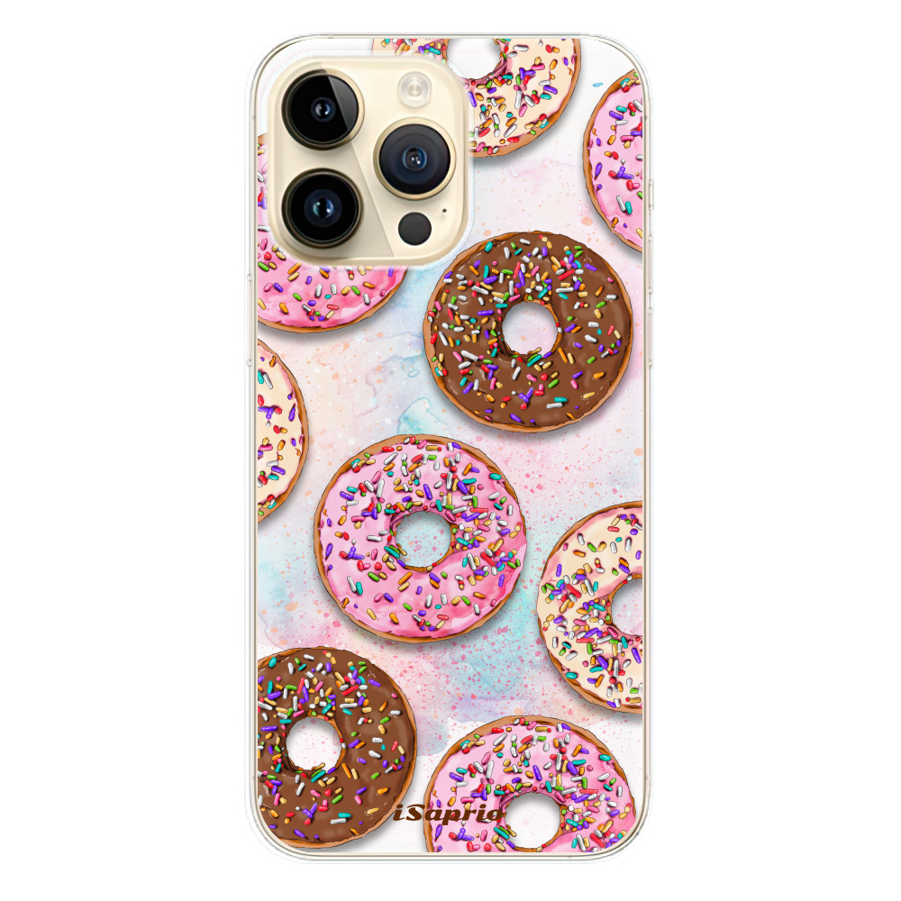 Odolné silikónové puzdro iSaprio - Donuts 11 - iPhone 14 Pro Max