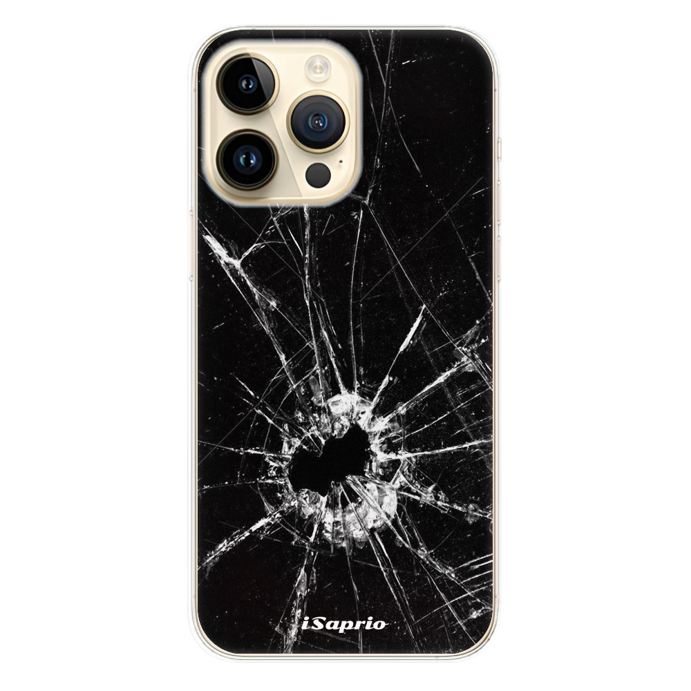 Odolné silikónové puzdro iSaprio - Broken Glass 10 - iPhone 14 Pro Max