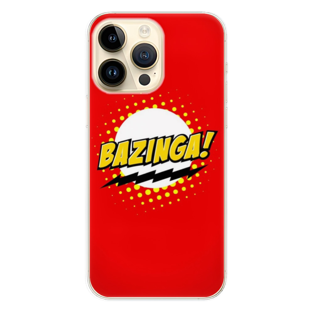 Odolné silikónové puzdro iSaprio - Bazinga 01 - iPhone 14 Pro Max