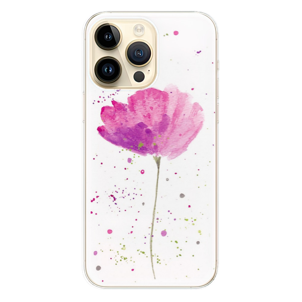 Odolné silikónové puzdro iSaprio - Poppies - iPhone 14 Pro Max