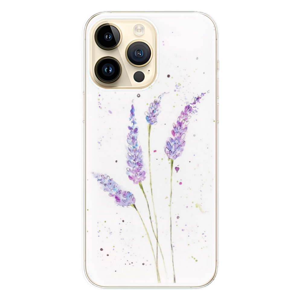 Odolné silikónové puzdro iSaprio - Lavender - iPhone 14 Pro Max