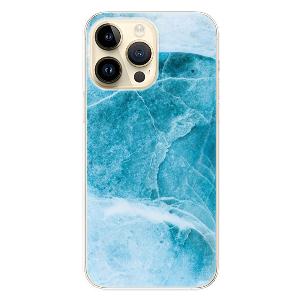 Odolné silikónové puzdro iSaprio - Blue Marble - iPhone 14 Pro Max