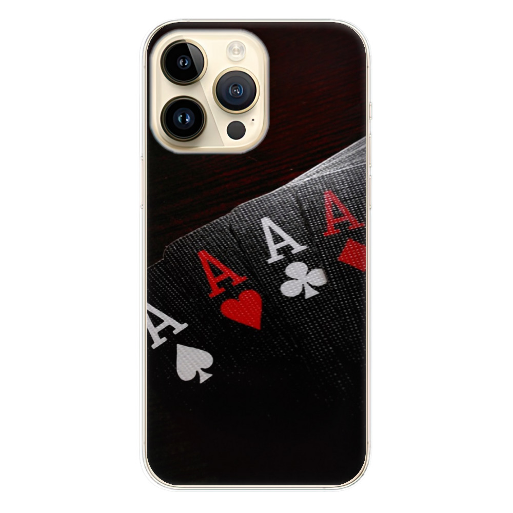 Odolné silikónové puzdro iSaprio - Poker - iPhone 14 Pro Max