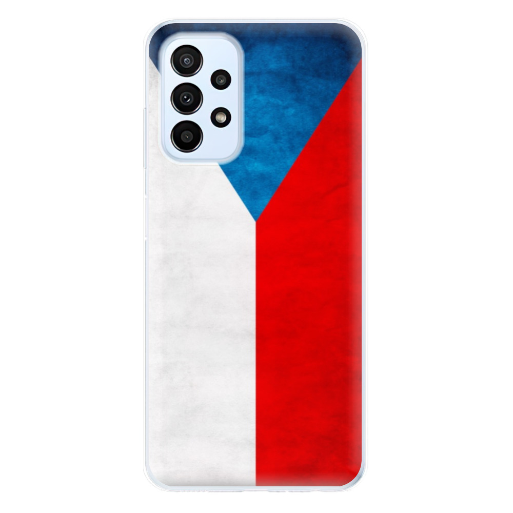Odolné silikónové puzdro iSaprio - Czech Flag - Samsung Galaxy A23 / A23 5G