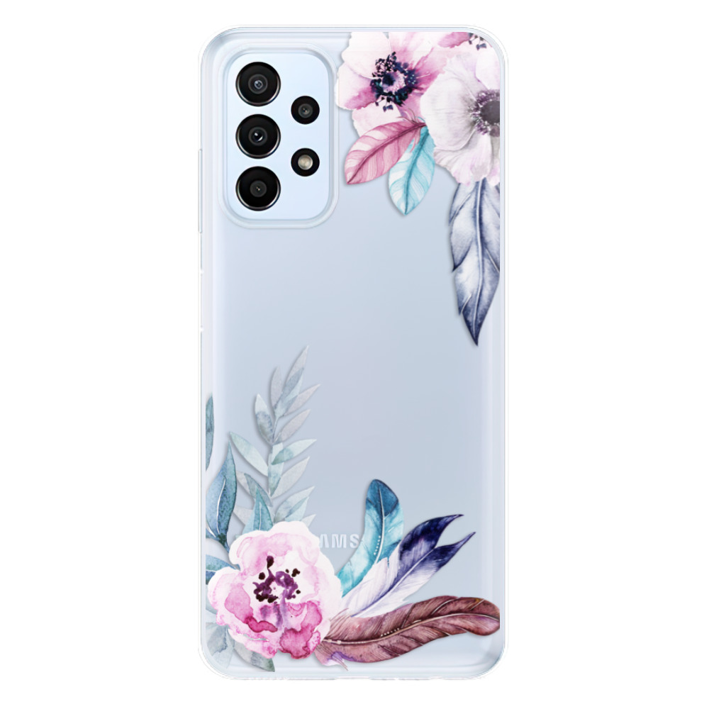 Odolné silikónové puzdro iSaprio - Flower Pattern 04 - Samsung Galaxy A23 / A23 5G