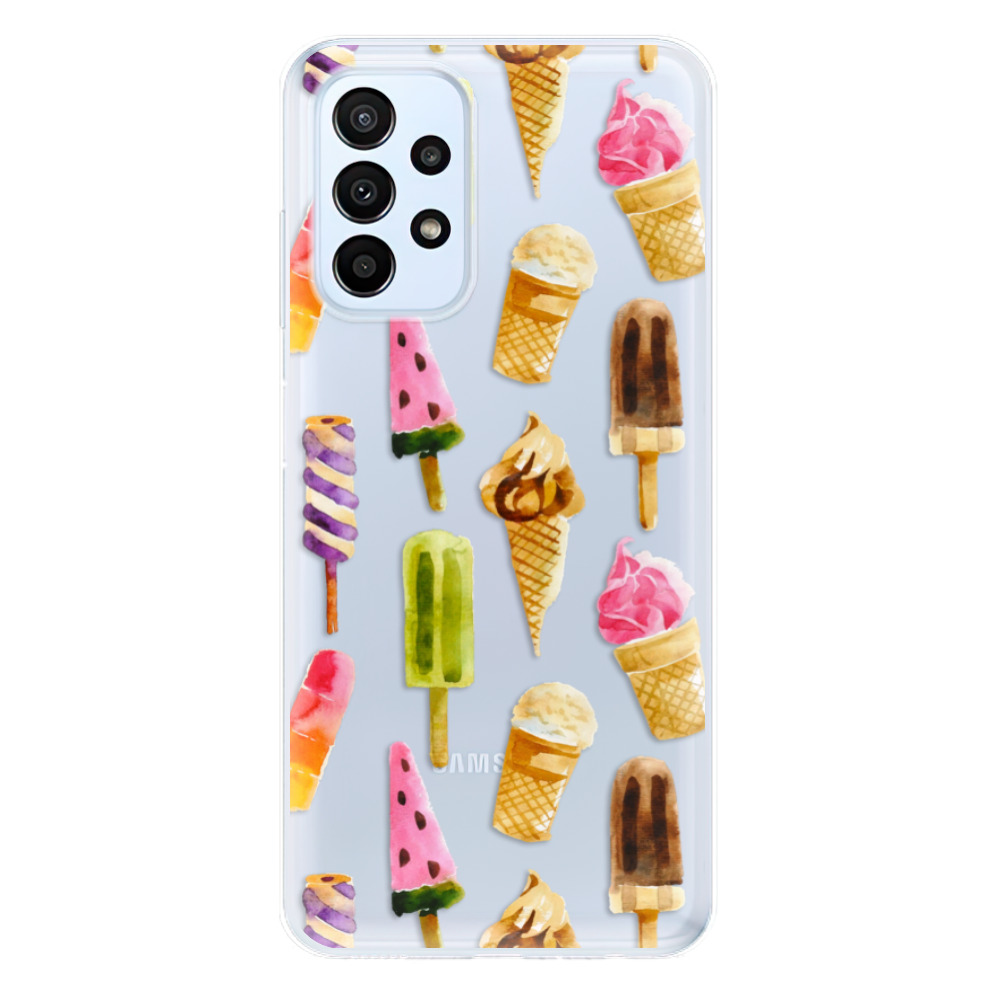 Odolné silikónové puzdro iSaprio - Ice Cream - Samsung Galaxy A23 / A23 5G