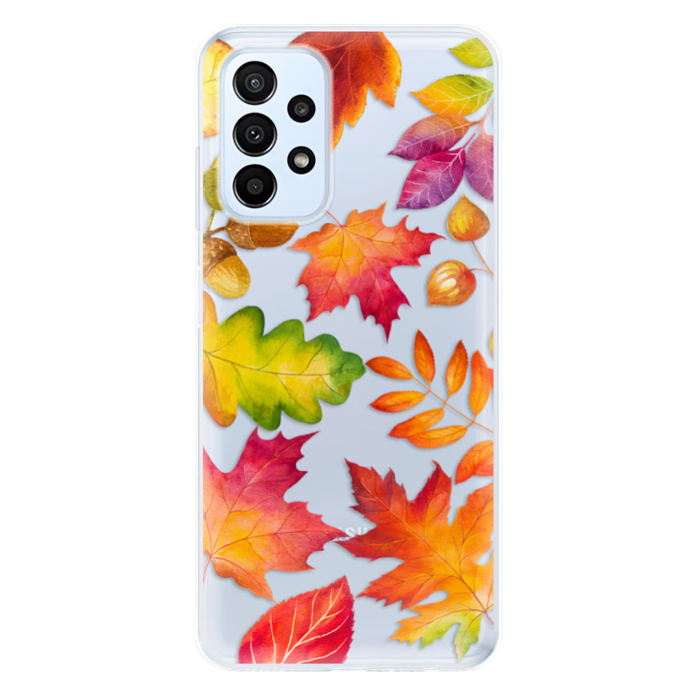 Odolné silikónové puzdro iSaprio - Autumn Leaves 01 - Samsung Galaxy A23 / A23 5G