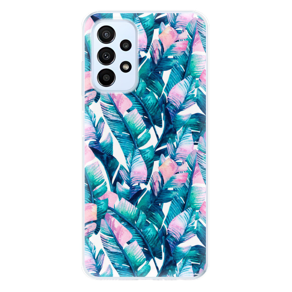 Odolné silikónové puzdro iSaprio - Palm Leaves 03 - Samsung Galaxy A23 / A23 5G