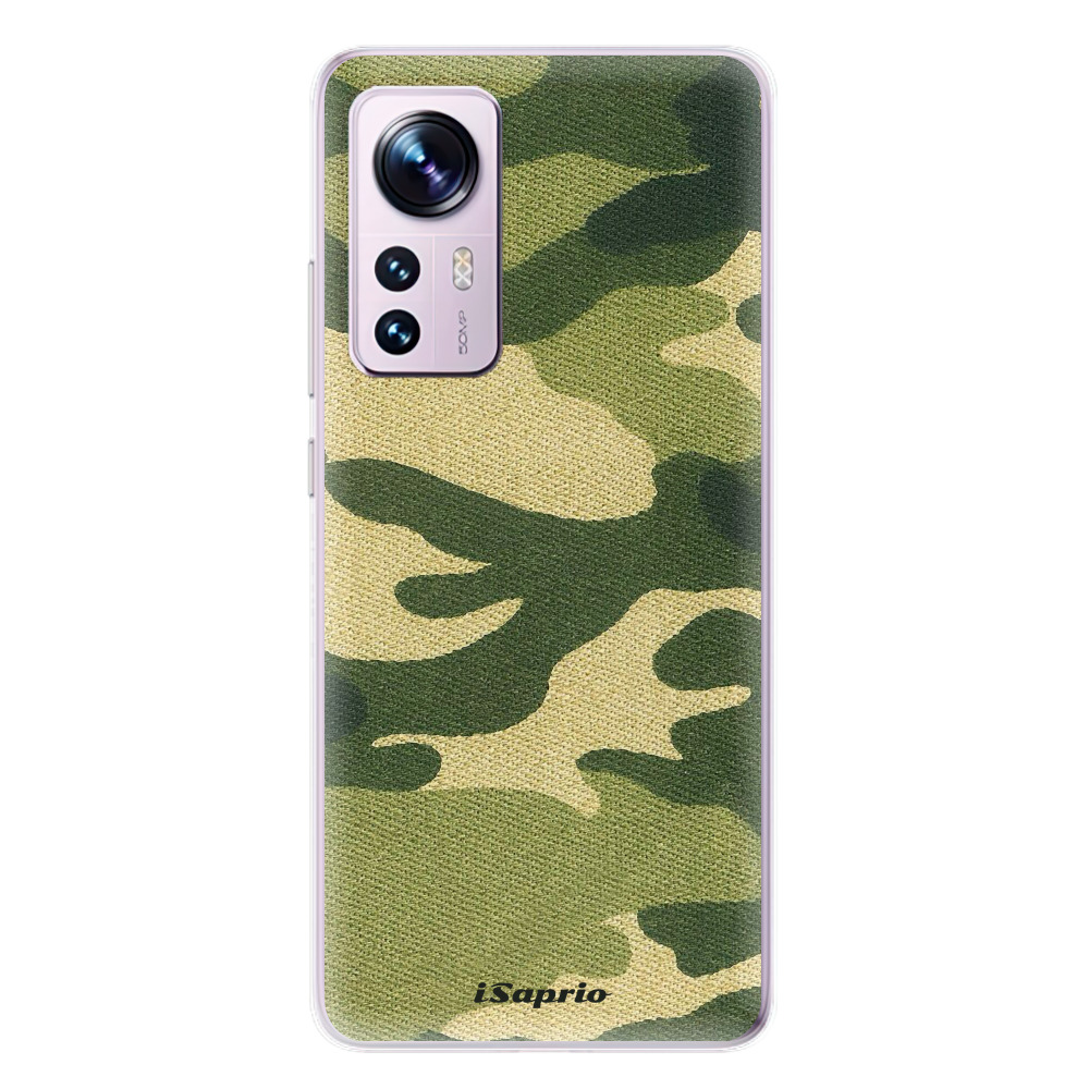 Odolné silikónové puzdro iSaprio - Green Camuflage 01 - Xiaomi 12 / 12X