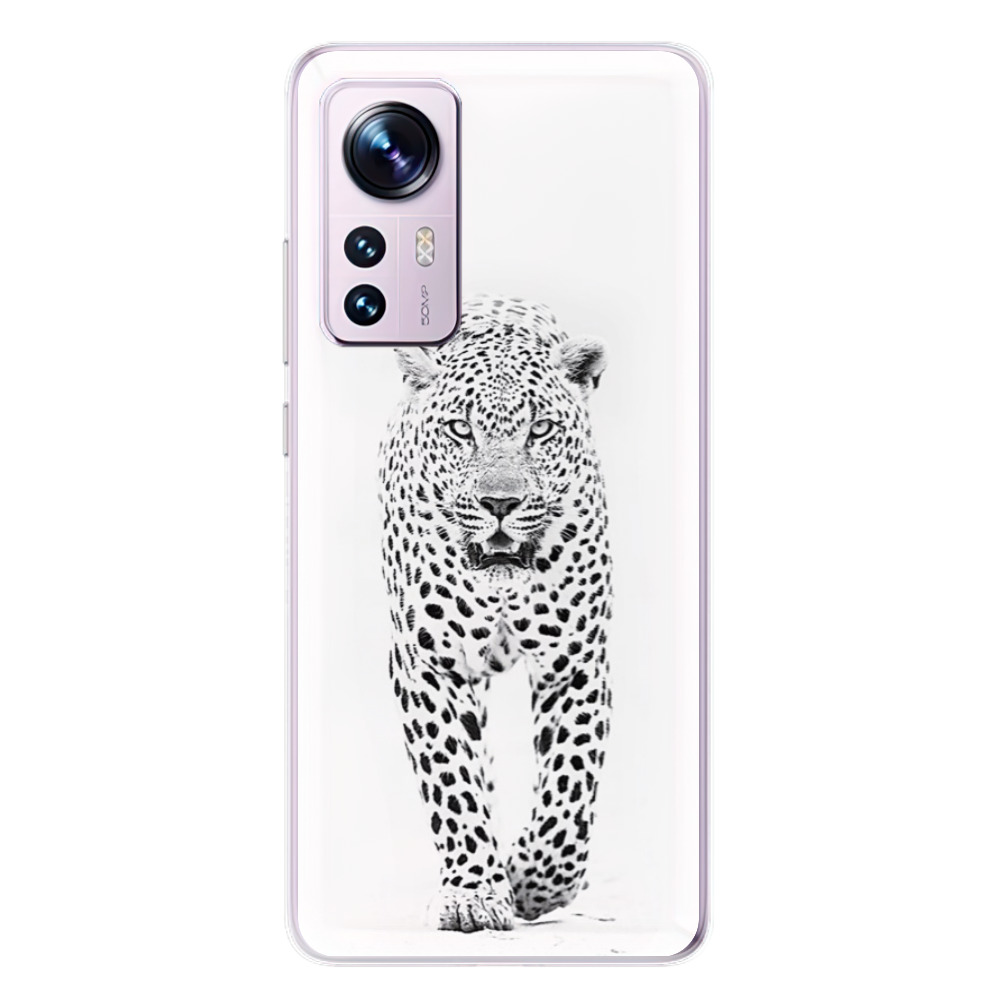 Odolné silikónové puzdro iSaprio - White Jaguar - Xiaomi 12 / 12X