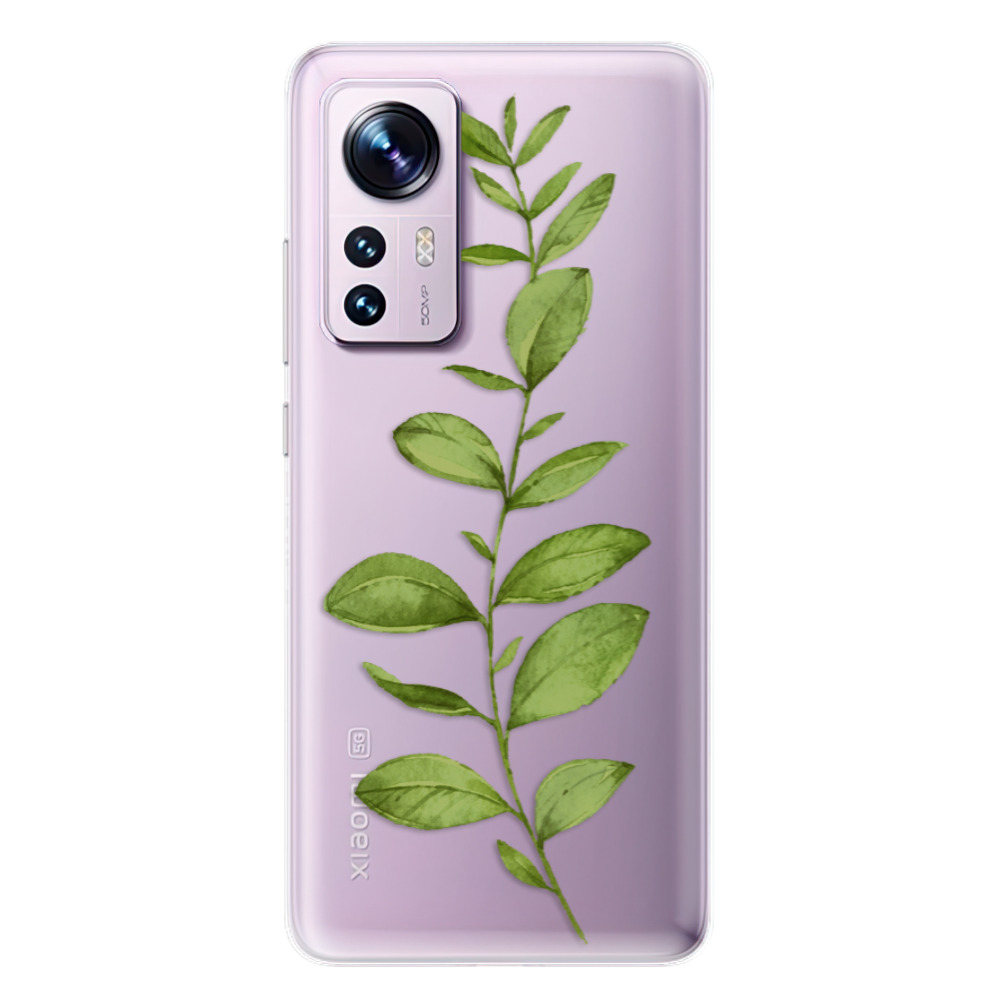 Odolné silikónové puzdro iSaprio - Green Plant 01 - Xiaomi 12 / 12X