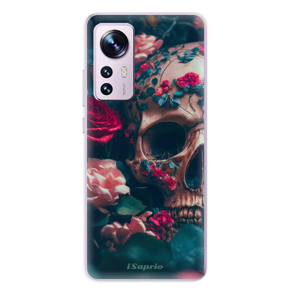Odolné silikónové puzdro iSaprio - Skull in Roses - Xiaomi 12 / 12X