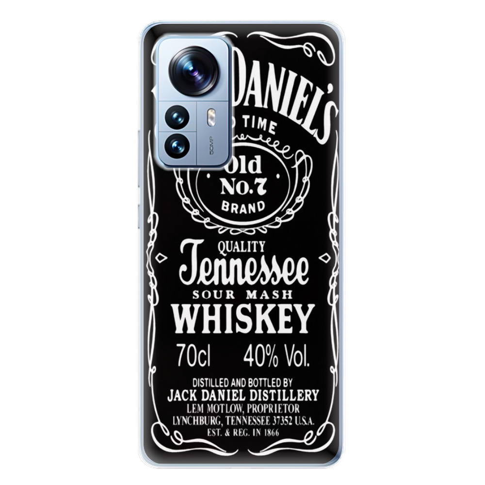 Odolné silikónové puzdro iSaprio - Jack Daniels - Xiaomi 12 Pro