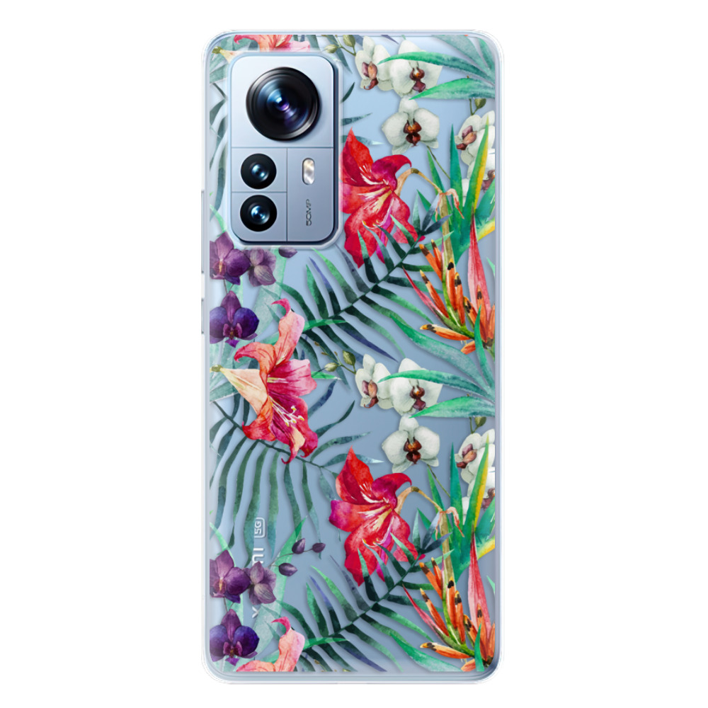 Odolné silikónové puzdro iSaprio - Flower Pattern 03 - Xiaomi 12 Pro