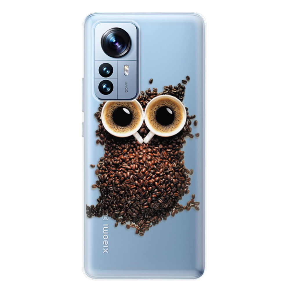 Odolné silikónové puzdro iSaprio - Owl And Coffee - Xiaomi 12 Pro