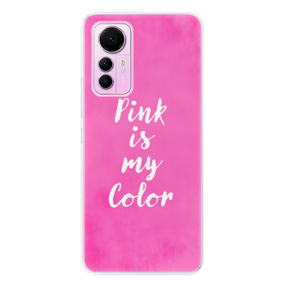 Odolné silikónové puzdro iSaprio - Pink is my color - Xiaomi 12 Lite