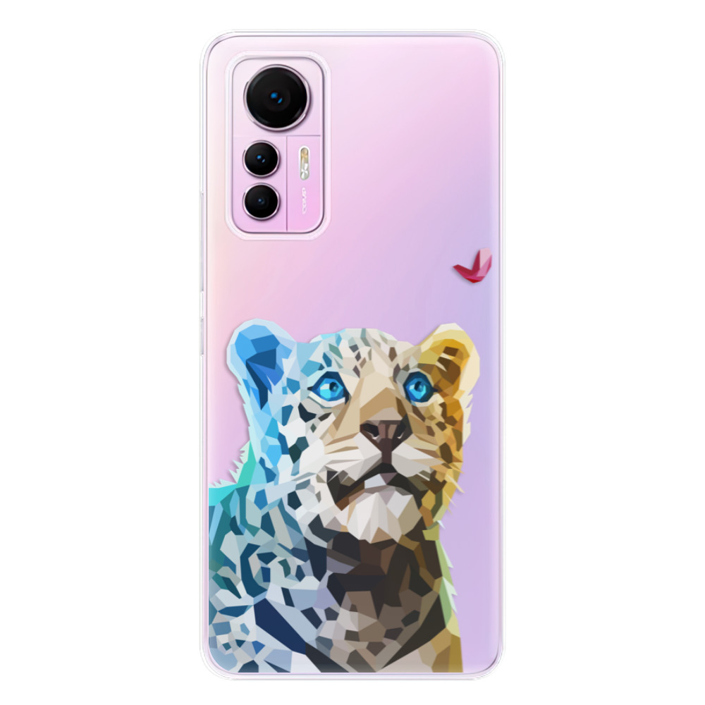 Odolné silikónové puzdro iSaprio - Leopard With Butterfly - Xiaomi 12 Lite