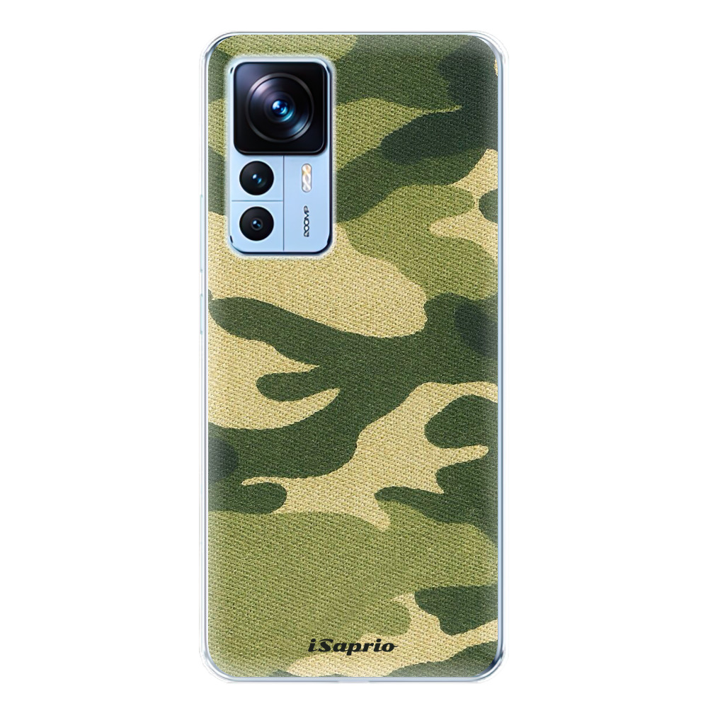 Odolné silikónové puzdro iSaprio - Green Camuflage 01 - Xiaomi 12T / 12T Pro