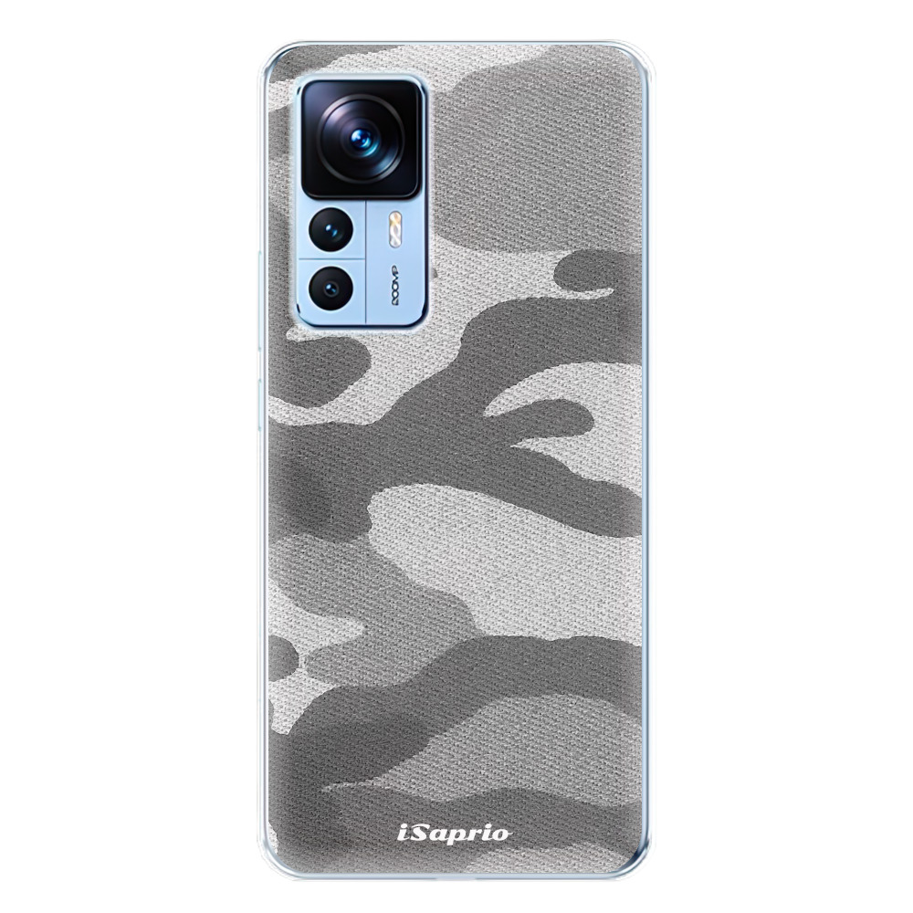 Odolné silikónové puzdro iSaprio - Gray Camuflage 02 - Xiaomi 12T / 12T Pro