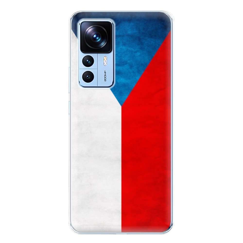 Odolné silikónové puzdro iSaprio - Czech Flag - Xiaomi 12T / 12T Pro