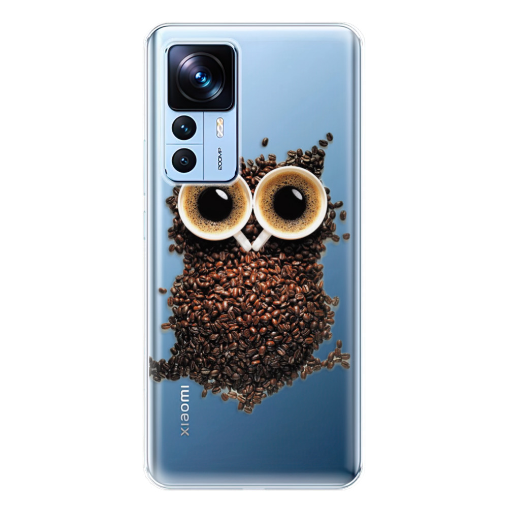 Odolné silikónové puzdro iSaprio - Owl And Coffee - Xiaomi 12T / 12T Pro