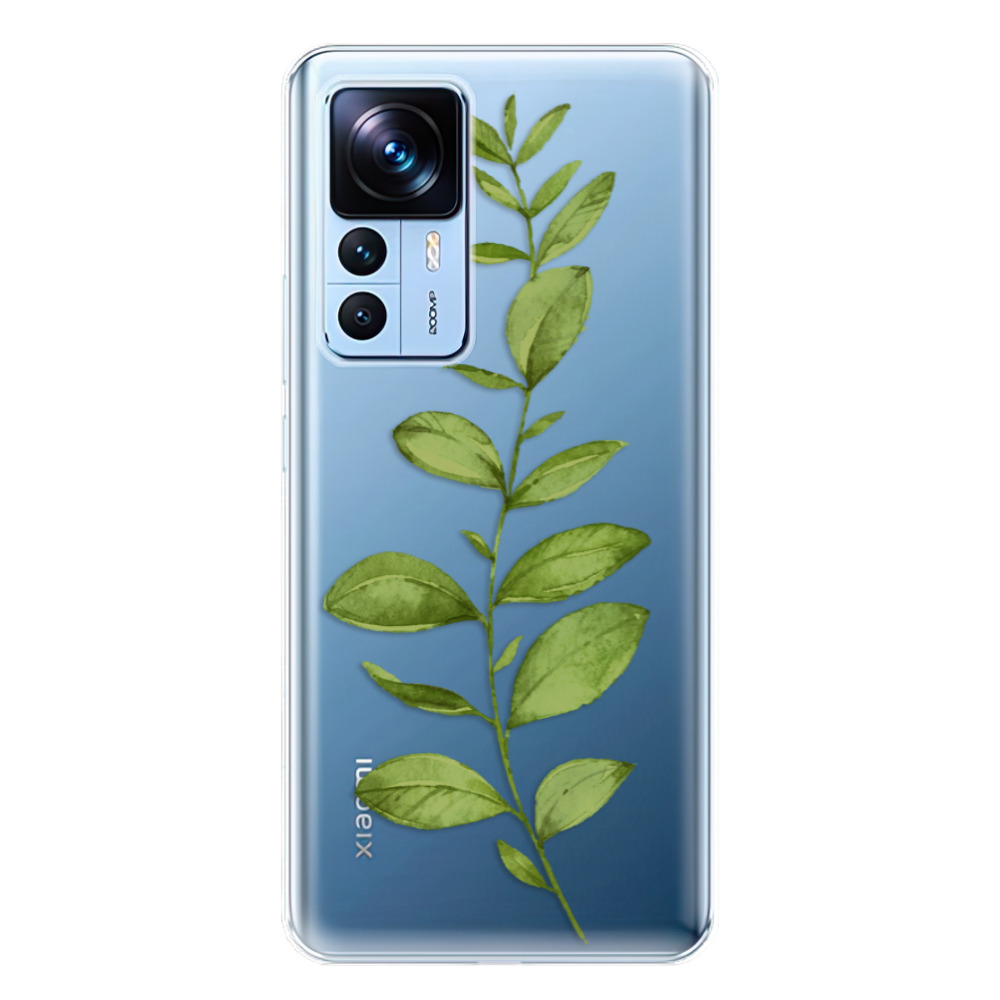 Odolné silikónové puzdro iSaprio - Green Plant 01 - Xiaomi 12T / 12T Pro