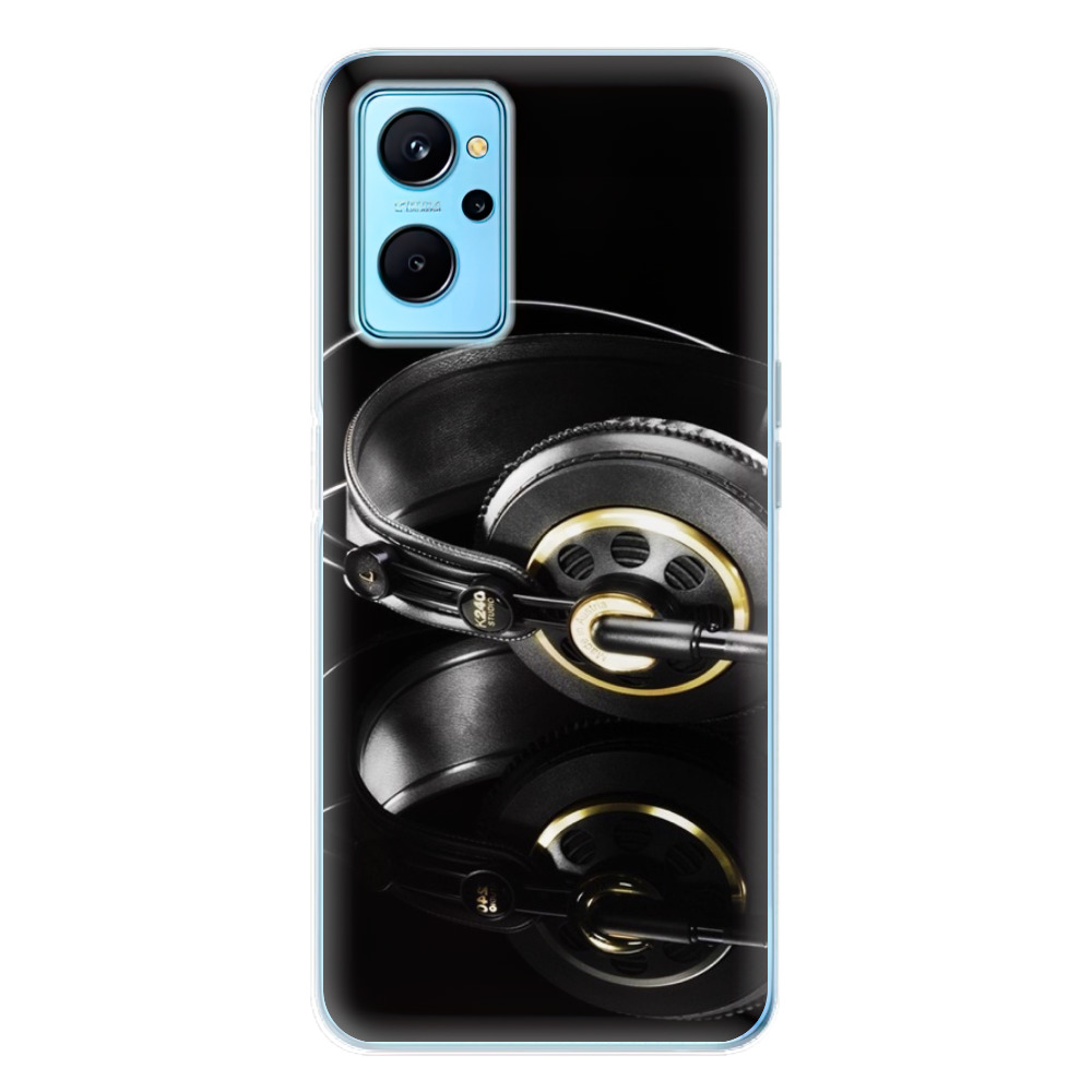 Odolné silikónové puzdro iSaprio - Headphones 02 - Realme 9i