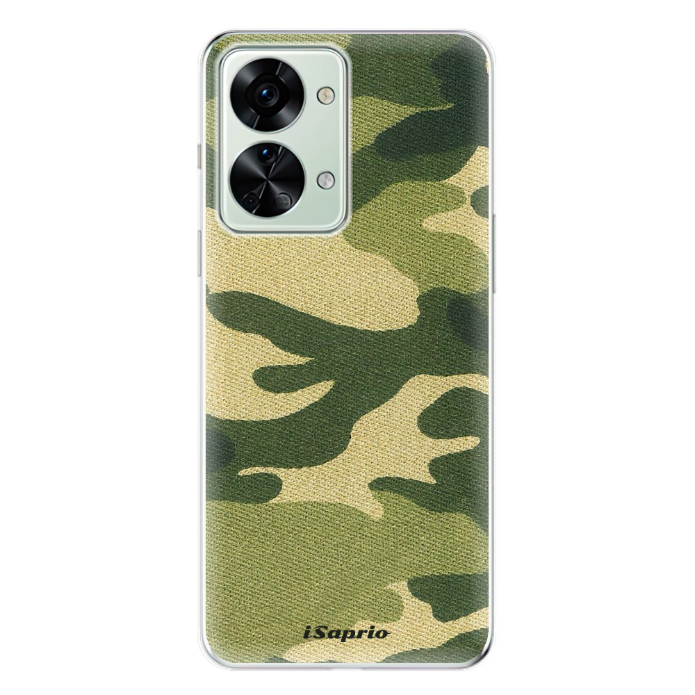 Odolné silikónové puzdro iSaprio - Green Camuflage 01 - OnePlus Nord 2T 5G