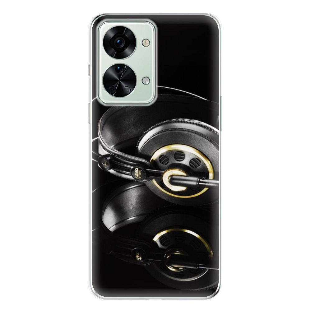 Odolné silikónové puzdro iSaprio - Headphones 02 - OnePlus Nord 2T 5G