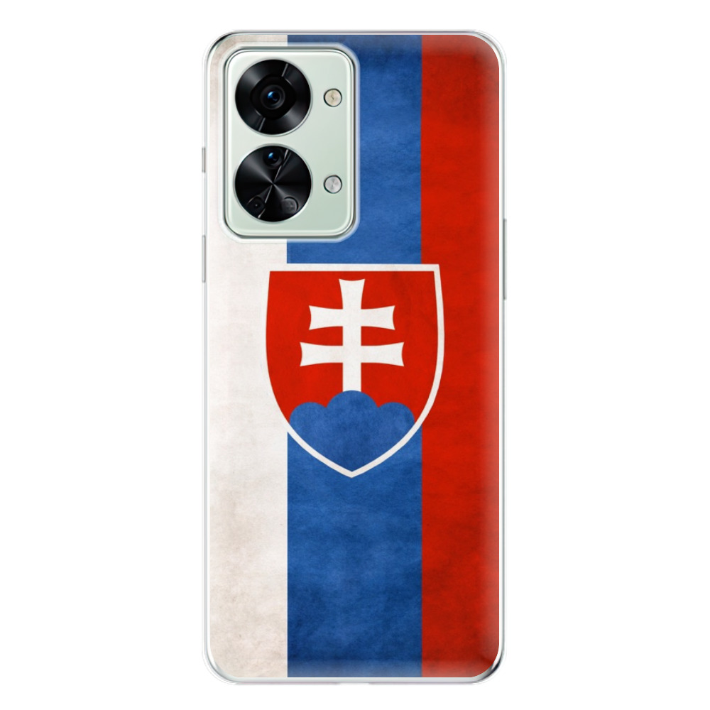 Odolné silikónové puzdro iSaprio - Slovakia Flag - OnePlus Nord 2T 5G