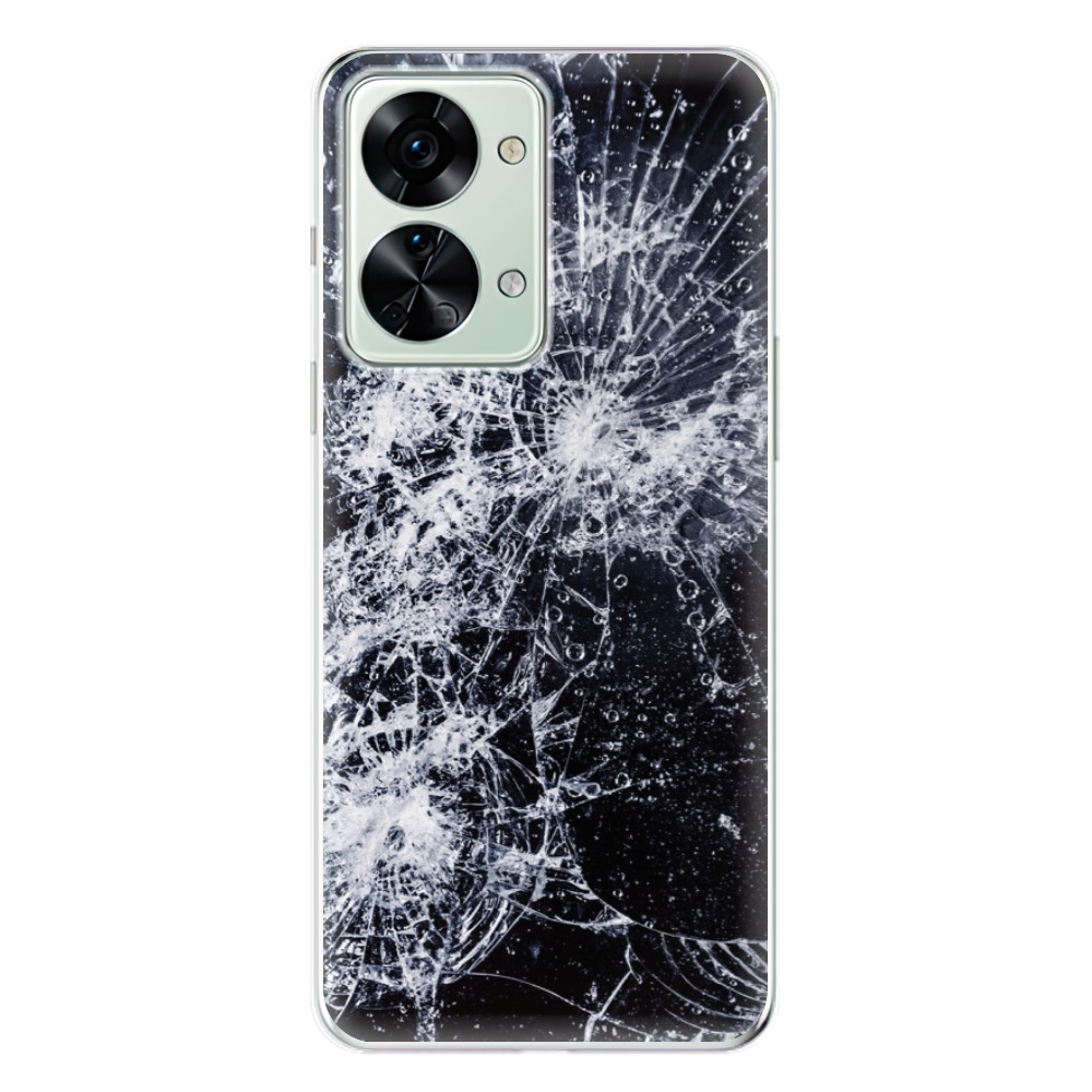 Odolné silikónové puzdro iSaprio - Cracked - OnePlus Nord 2T 5G