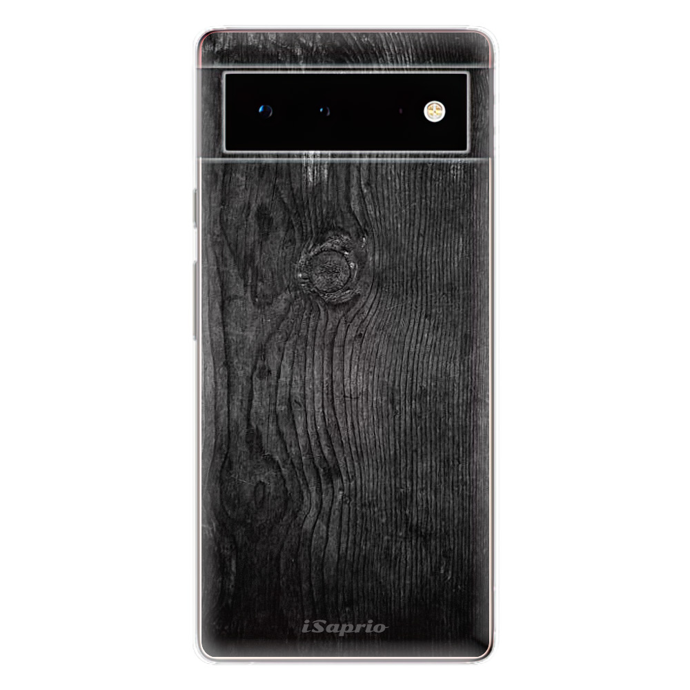 Odolné silikónové puzdro iSaprio - Black Wood 13 - Google Pixel 6 5G