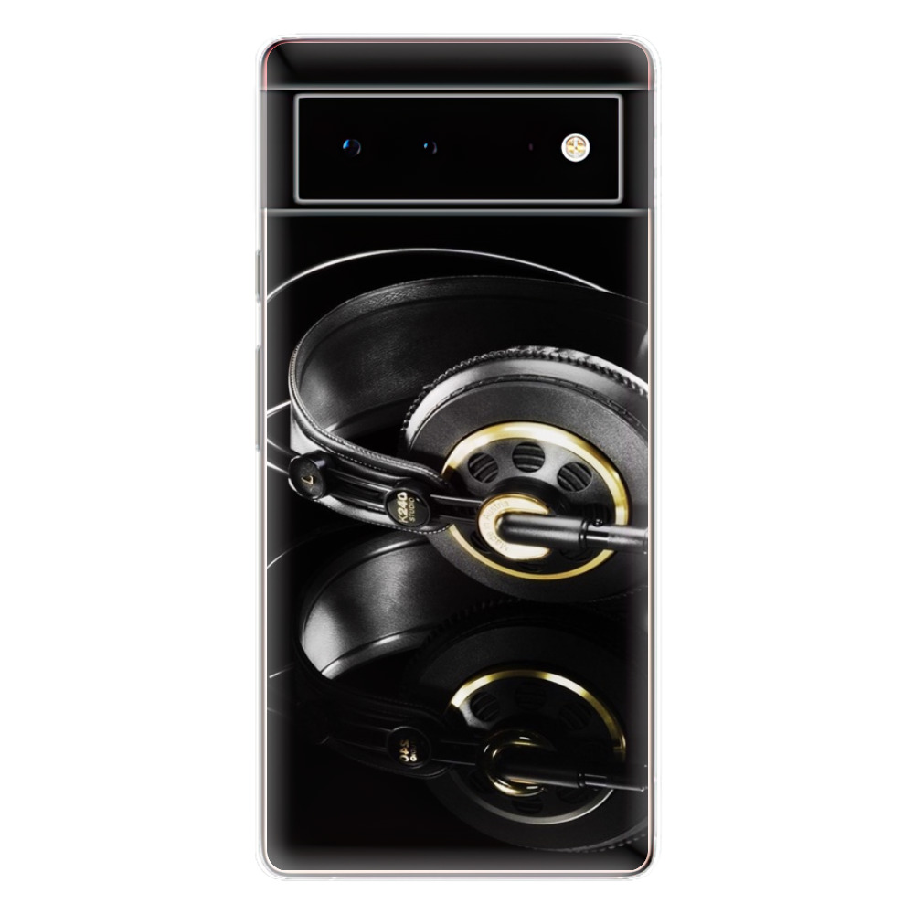 Odolné silikónové puzdro iSaprio - Headphones 02 - Google Pixel 6 5G