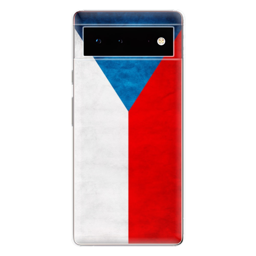 Odolné silikónové puzdro iSaprio - Czech Flag - Google Pixel 6 5G