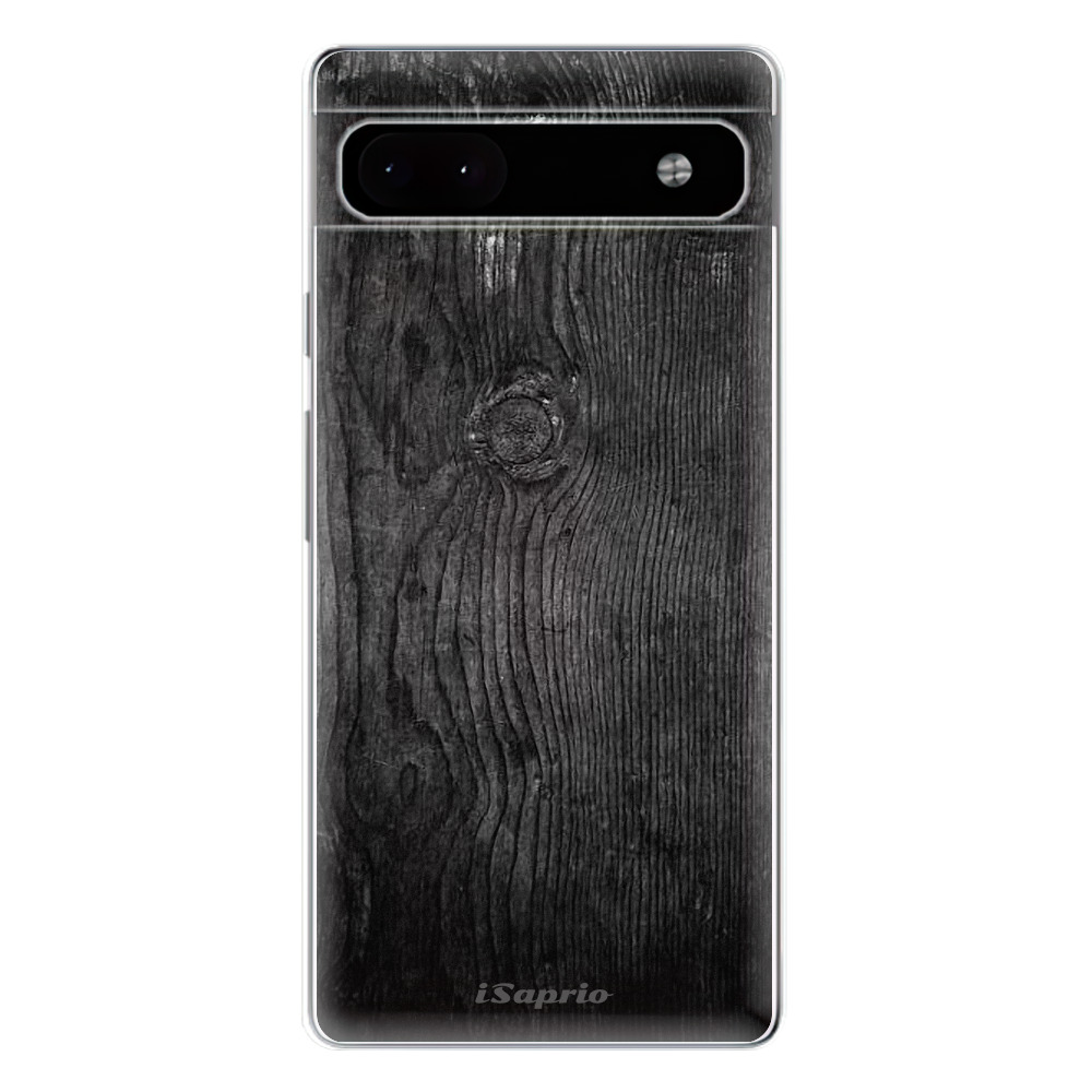 Odolné silikónové puzdro iSaprio - Black Wood 13 - Google Pixel 6a 5G