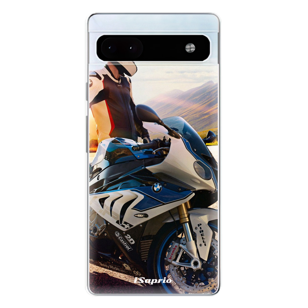 Odolné silikónové puzdro iSaprio - Motorcycle 10 - Google Pixel 6a 5G